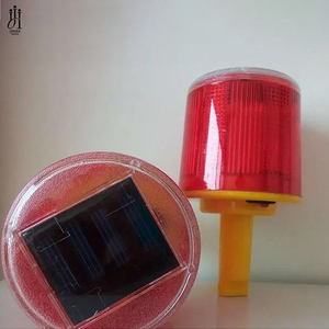 Système de feux de circulation en promotion, feux de circulation routière, feux de signalisation clignotants, lumière rouge de circulation, panneau solaire, batterie (100 mA), 3-4 LED - Product Image 3