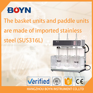 Testador de desintegração automática <span class=keywords><strong>RC</strong></span>-3 Lab para venda Aparelho de testador de desintegração de tablet de 3 copos - Product Image 5