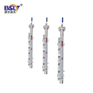 निर्माता धातु निर्माण तरल/गैस मध्यम सटीकता फ्लैंज कनेक्टिविटी के साथ चुंबकीय स्तर का गेज - Product Image 3