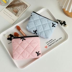 Lightweight Polyester Compact Travel Makeup Organizer Multi Color Portable Storage Lipstick Cable Daily Use Cosmetic Bag - Product Image 4