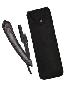 Rasoir de Barbier Professionnel à Lame Droite avec Manche en Bois, Pliable, pour Épilation Corporelle – Vente en Gros - Product Image 1
