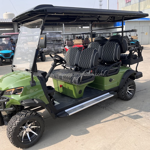 Usine nouvelle exportation chariot électrique Golf Course Club 2/<span class=keywords><strong>4</strong></span>/6/8 places voiture de tourisme tout-terrain chariot de golf électrique à énergie solaire - Product Image 5