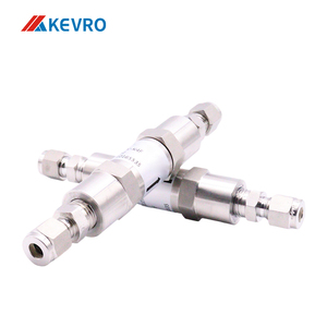 316 एल स्टेनलेस स्टील इन-लाइन लौ रेस्टर 1/4 "हाइड्रोजन/ऑक्सीजन/एसिटिलीन गैस लाइनों के लिए - Product Image 2