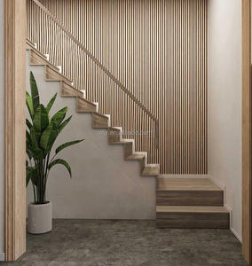 Panneau mural acoustique Akupanel à lattes en bois faciles à installer pour une décoration élégante de murs et de plafonds insonorisée avec solution de conception graphique - Product Image 6