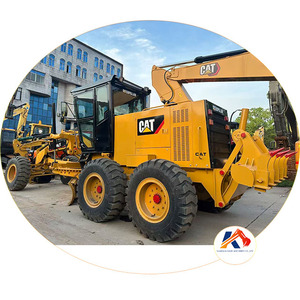 Used grader <b>CAT</b> 140K Grader Earth Leveling Machine with Core Motor and Engine Components 140 120 160 - Product Image 1