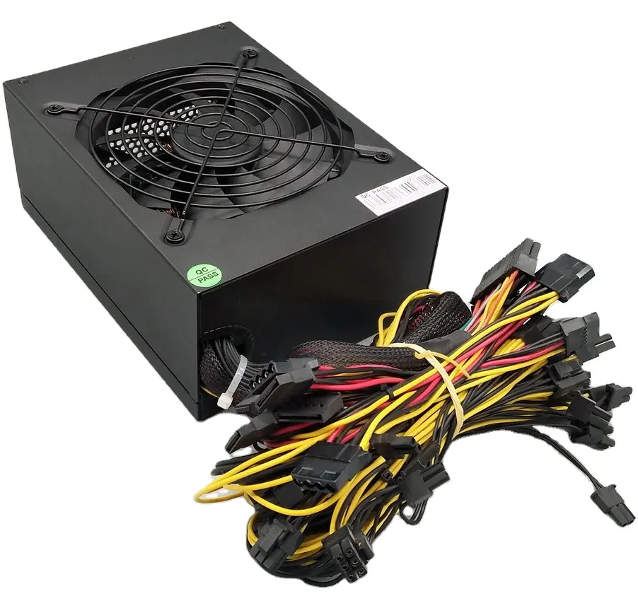 Power Supply 2000w PSU For Gaming Case Tower Office ATX PC