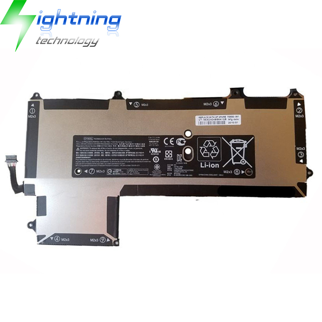 New Genuine Original OY06XL 7.4V 21Wh Laptop Battery for HP Elite X2 1011 G1 HSTNN-DB6A 750550-006 750550-001 Notebook