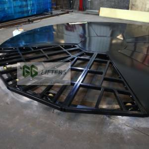 कारों के लिए 45 ऑटो इलेक्ट्रिक टर्नटेबल प्लेटफॉर्म, 360 रोटेशन 2000-20000 किलोग्राम उठाने की क्षमता - Product Image 3