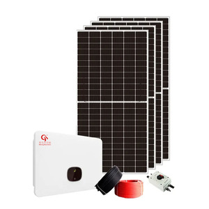 Sistema de Energía Solar de Silicio Monocristalino con Montaje en Suelo, Controlador MPPT, Uso Comercial - Product Image 2