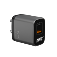 Cargador de Pared USB-C de Carga Súper Rápida de 45W, Cargador PD GaN Power PPS para Galaxy S26 S25 S24 S23 S22 Ultra Plus S20 Note10 Tab
