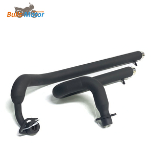 Per <span class=keywords><strong>Yamaha</strong></span> V Star <span class=keywords><strong>650</strong></span> <span class=keywords><strong>XVS</strong></span> 400 tubo di scarico completo marmitta nera - Product Image 5