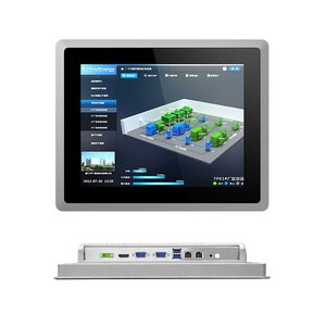 Écran LCD 10,4 12,1 pouces J6412 4 Go 64 Go PC X86 sans ventilateur 12 V HMI tactile industriel embarqué SK-K10.4DR - Product Image 1