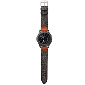 <span class=keywords><strong>Correa</strong></span> <span class=keywords><strong>de</strong></span> cuero genuino para <span class=keywords><strong>reloj</strong></span> <span class=keywords><strong>de</strong></span> Moto, <span class=keywords><strong>correa</strong></span> <span class=keywords><strong>de</strong></span> <span class=keywords><strong>reloj</strong></span> <span class=keywords><strong>de</strong></span> lujo para Samsung Gear S3, 22mm, 360 - Product Image 4