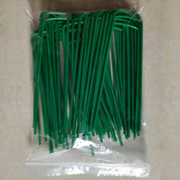 Clous de fixation en U pour tissu de paillage anti-mauvaises herbes