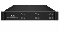 Codificador IP HONDAO HDB2400N de 24 Canales 1080P HEVC/H.265 con 1-13Mbps para Conversión de Señal CATV IPTV y FTTH