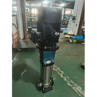 Pompe centrifuge verticale multi-étages en acier inoxydable 304 à haut débit (CDL/CDLF) avec moteur à noyau en cuivre OEM pour bâtiments commerciaux