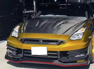 Kit de Carrocería Estilo Top-<span class=keywords><strong>Seret</strong></span> 2024 para GTR R35, Parachoques Delantero y Alerón con Luz LED - Product Image 6