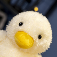 Jouet en peluche lesté CE CPC OEM ODM, canard jaune, jouets pour enfants, cadeau
