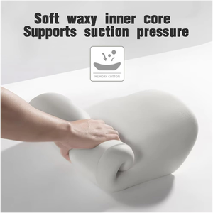 Cuscino di Supporto Lombare per Sedile Auto di Lusso con Cuscino Cervicale in Memory Foam, Poggiatesta Morbido - Product Image 5