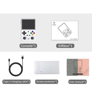 Console de jeu portable ANBERNIC <span class=keywords><strong>RG353V</strong></span> OS <span class=keywords><strong>Android</strong></span> 11 Linux 64 bits double système, écran IPS 3,5 pouces, lecteur vidéo, consoles de jeux - Product Image 2