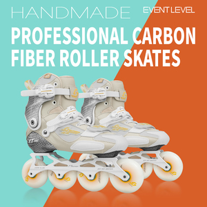 Patins à roulettes en fibre de carbone personnalisés Sunisif, freestyle flatland, champagne, roulements ABEC-9, adultes et enfants, vitesse - Product Image 2