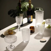 Verre à boisson portable en verre, design moderne, couleur unie, simple paroi, pour thé au lait, crème glacée, dessert, vin