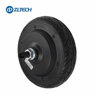 <span class=keywords><strong>Motor</strong></span> Servo de Cubo de Rueda <span class=keywords><strong>DC</strong></span> con Encoder, Eje Único, Sin Escobillas, <span class=keywords><strong>24V</strong></span> 250W 100kg, IP65, 6.5 Pulgadas, para Robot de Entrega ZLTECH - Product Image 6