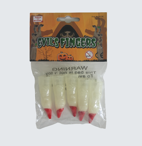 Evil Fingers, Plastic Horror Props with Glow-in-the-Dark Function, Halloween Costume Accessories, Prank Joke <b>Toys</b>, <b>Classic</b> Style - Product Image 4