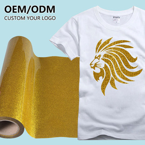 Camisetas de Lujo Brillantes con Purpurina y Logo Personalizado con Vinilo Textil Termoadhesivo de Purpurina con Patrón para Hombre - Product Image 3