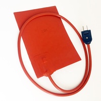 600*1200mm 220V 1500W Silikon-Gummi-Heizplatte für Gewerbliche Pizza-Liefertaschen Theken-Isolierung Tischmatte Unterlage