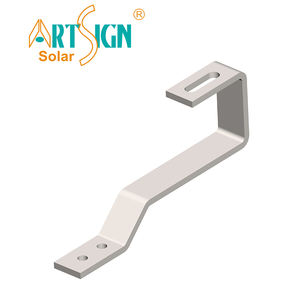 Crochet de <span class=keywords><strong>fixation</strong></span> <span class=keywords><strong>solaire</strong></span> en acier inoxydable SUS304 pour <span class=keywords><strong>toiture</strong></span> en tuiles bitumées, résistant aux charges de vent et de neige, pour système d'installation <span class=keywords><strong>solaire</strong></span> - Product Image 2