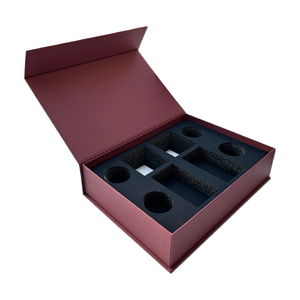 กล่องของขวัญรูปทรงหนังสือ ดีไซน์หรู เป็นมิตรกับสิ่งแวดล้อม สำหรับชุดเครื่องสำอาง ฝาเปิดแบบพลิก ผลิตโดยผู้ผลิตโดยตรง เหมาะสำหรับธุรกิจขนาดเล็ก  ลดราคาพิเศษ - Product Image 4