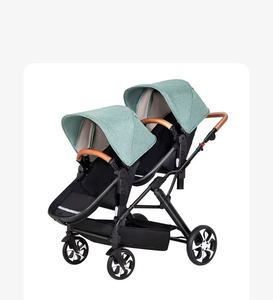 Juego de Sillas de Auto y Carriola 4 en 1 de Acero Inoxidable Resistente para Gemelos, para Recién Nacidos, Uso en Exteriores - Product Image 2
