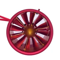 Ventilateur à canaux EDF JP Hobby 105 mm 12 pales 6S/12S Moteur 1400KV pour avions RC Jet Turbojet Vortex Air Spray Ducting Motor Cowling Fan