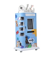 Máquina expendedora de grabado láser DIY para placas de identificación de perros, quiosco de grabado personalizado de placas de identificación para mascotas con pago en efectivo, código QR y tarjeta