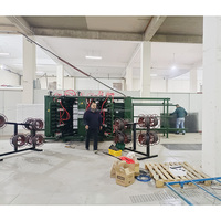 Ligne automatique de panneaux en treillis métallique EPS 3D, équipement de base de moteur PLC chinois à économie d'énergie légère et ignifuge pour une construction rapide
