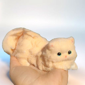 Jouets anti-stress sensoriels en forme de chat persan simulé, faits à la main, ODM/OEM, pour enfants unisexe - Product Image 1