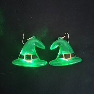 Nuovi Arrivi: Orecchini LED a Forma di Cappello da <span class=keywords><strong>Strega</strong></span> per <span class=keywords><strong>Halloween</strong></span>, Nuovi Design con <span class=keywords><strong>Accessori</strong></span> LED Lampeggianti - Product Image 4