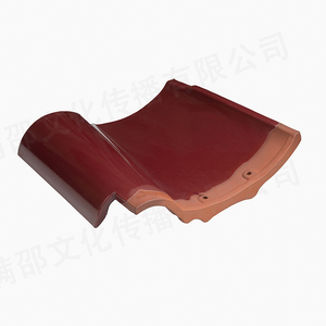 Rojo <span class=keywords><strong>de</strong></span> cerámica vidriada <span class=keywords><strong>de</strong></span> <span class=keywords><strong>techo</strong></span> <span class=keywords><strong>de</strong></span> teja <span class=keywords><strong>de</strong></span> tipo S al <span class=keywords><strong>por</strong></span> mayor fábrica en <span class=keywords><strong>precio</strong></span> barato <span class=keywords><strong>de</strong></span> superficie brillante - Product Image 3
