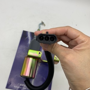 โซลินอยด์วาล์วหยุดปิดเครื่องขุด24V SD-008A2 C5254169 4942879สำหรับเครื่องยนต์6CT - Product Image 6