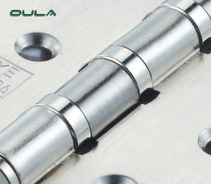 Bisagra de puerta <span class=keywords><strong>OULA</strong></span> B4330 de diseño moderno con apertura de 180 grados, de hierro y zinc, electrochapada, de alta resistencia, con 4 pares de rodamientos de bolas, al por mayor - Product Image 2