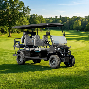 High Performance 6 Seater Street Off Road Lithium <b>Battery</b> Club Car Equipped with <b>72V</b> Powerful Motor for Community - Product Image 3