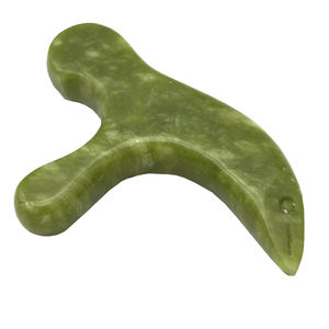 Desain Baru SPA Xiuyan Giok Kaki Pemeriksaan Titik Tongkat Pemijat Gua Sha untuk Kaki Titik Akupuntur Guasha - Product Image 1