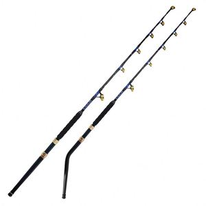 Caña de pescar de agua salada en aguas profundas, 130 libras, Mar marino, atún, tiburón, barco, caña de pescar, gran juego, caña de curricán - Product Image 1
