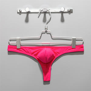 Sexy uomini tinta unita vedo attraverso perizoma costumi intimo erotico uomo mutandine Bikini - Product Image 3