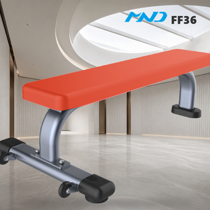 Banco Plano Estándar Económico MND, Equipo de Gimnasio para Hoteles, Ahorro de Espacio, Resistente y Duradero - Product Image 1