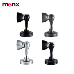 Butée de porte de haute qualité en alliage de zinc, butée de porte magnétique puissante, sans perçage, anti-collision, montage au sol - Product Image 1