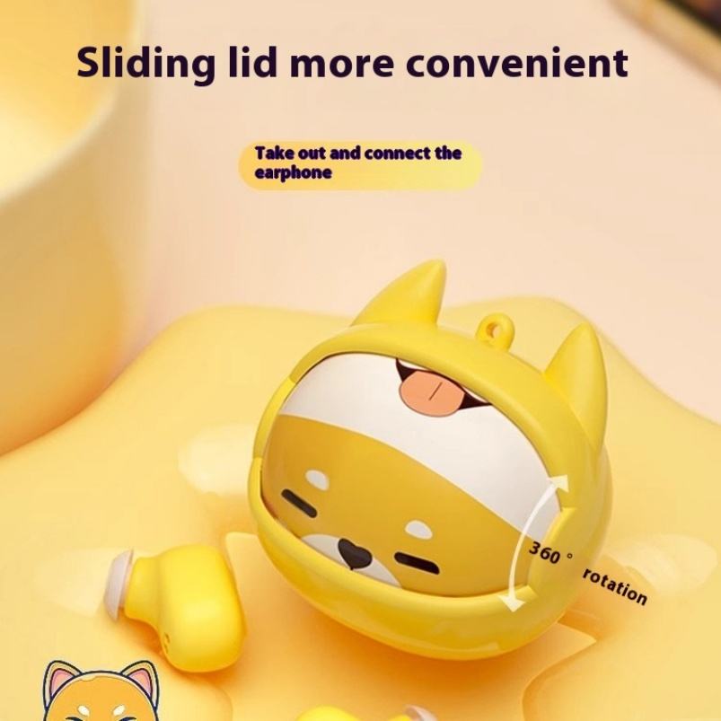 สุนัขน้อยสีเหลืองน่ารัก