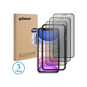 Heybingo Anti-SPY NOTE 12 Turbo Privacy Tempered Glass Screen Protector 3 Pack With Installation Kit For XIAOMI
