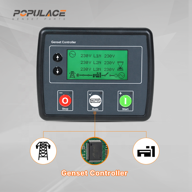 Generator Electronics Auto Start Control Board DSE4520 Populace Controller Module DSE 4520